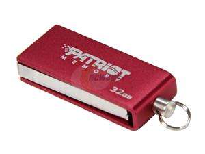    Patriot Swing 32GB USB 2.0 Flash Drive (Red) Model 