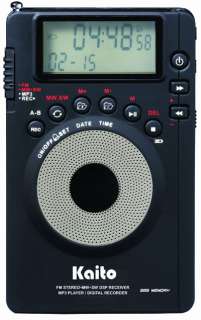   1123 AM/SW/FM Stereo  Player & 2 GB Digital Recorder Palm Size