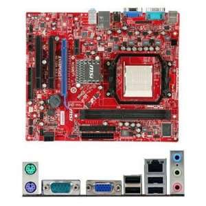  MSI K9N6PGM2 V2 Desktop Motherboard   Nvidia   Socket AM2 