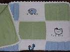   Andersson Cable Knit Cotton Farm Yard Barn Animals Baby Blanket Peru