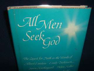 ALL MEN SEEK GOD