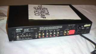 ADCOM GTP 500 TUNER PREAMP WITH REMOTE AND MANUAL  