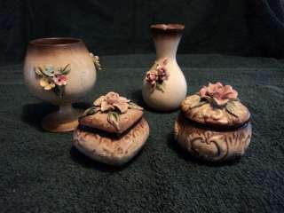 Antique Porcelain Vase Set  