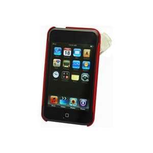  APPLE IPOD TOUCH RED HARD CASE Cell Phones & Accessories