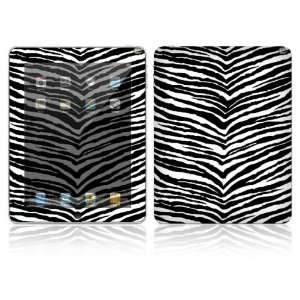  Apple iPad 1st Gen Skin Decal Sticker   Black Zebra Skin 
