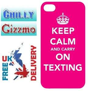   CARRY ON TEXTING CASE ACCESSORIES COVER FOR APPLE IPHONE 4 & 4S  