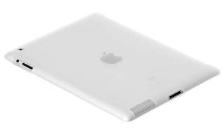 CLEAR SMART COVER COMPATIBLE BACK CASE FOR NEW APPLE IPAD 3, 3rd 