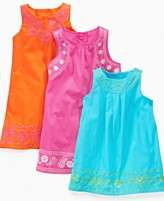 Nannette Girls Dress, Little Girls Embroidered Dress