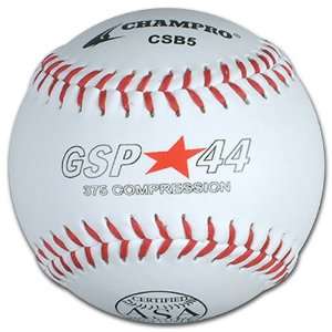  Champro 11 Game Slow Pitch Softballs ASA WHITE/RED STITCH 