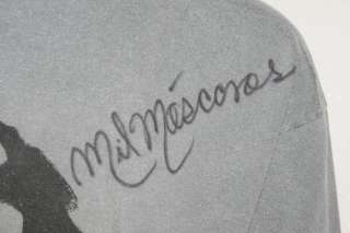MIL MASCARAS Autograph Signed Mask T SHIRT Lucha Libre  