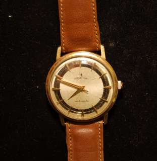 Vintage Hamilton 10K RGP Gold Automatic Watch  
