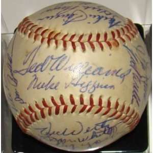  1959 Red Sox Team 29 SIGNED OAL Baseball TED WILLIAMS 