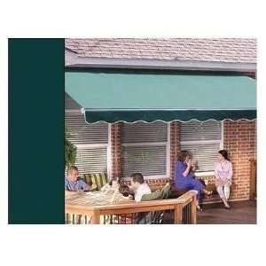  Sunsetter Pro Motorized Awning (17 Ft / Solid Evergreen 