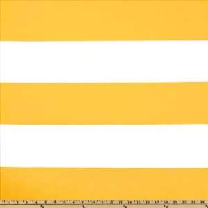   Your Home Awning Stripe Gold Fabric By The Yard Arts, Crafts & Sewing