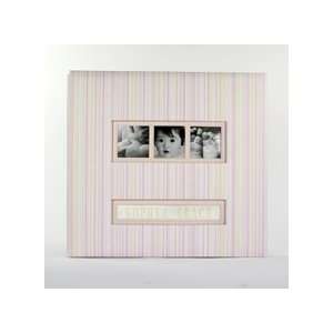  12x12 Baby Girl Striped Frame A Name Scrapbook Office 