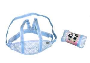 New Baby Trooper safety walking harness, soft, blue  