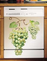 Appliance Art Grapes Magnetic Dishwasher Cover Large  