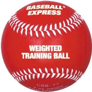   Express Weighted Training Ball   Blue 10 Oz   Baseball Training Balls