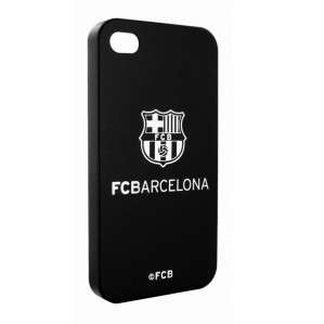 Barcelona FC Back Case Cover iPhone 4 4S Black OFFICIAL (+ screen 