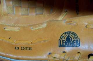  13 Fast Back Oil Treated Full Grain Leather Baseball Softball Glove 