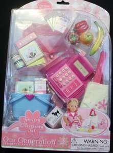 NEW Battat Our Generation 18 Doll Grocery Set fits American Girl Doll 