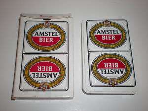 AMSTEL BIER Amsterdam holland Beer Logo Playing Cards  