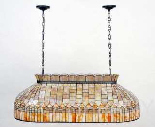 Tiffany Style Stained Glass Billard Pool Table Lamp  