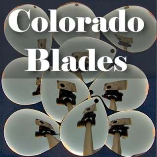Colorado Spinnerbait Blades ~ Qty 10 per pack  