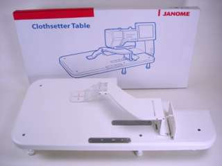 Janome Embroidery Machine Clothsetter 11000 New 732212118555  