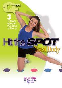 The Quick Fix Total Body Workout Exercise DVD Video NEW  