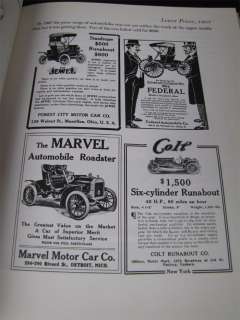 1950 Treasury Of Early American Automobiles Car Book  