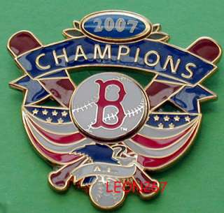 BOSTON RED SOX 2007 A.L. CHAMPIONS PIN STORE SALE  