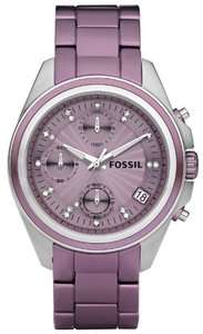 Fossil ES2916 Ladies Decker Boyfriend Aluminum Watch  