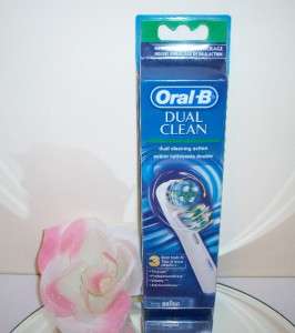 Braun Oral B Dual Clean Toothbrush Heads Refills 3 pack
