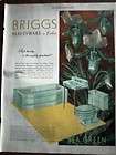 1962 briggs beautyware retro sea green bath tub sink toilet ad returns 
