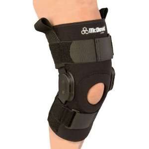   Hinged Black Knee Brace   Basketball Braces