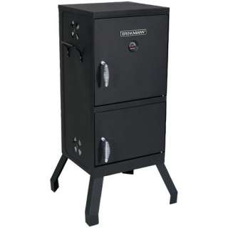 Brinkmann 810 5502 w Square 2 door Vertical Charcoal Smoker 