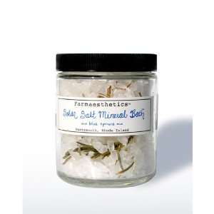    Farmaesthetics Solar Salt Mineral Bath in Blue Spruce Beauty