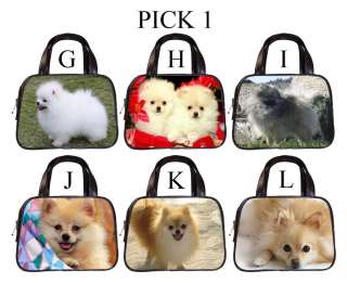 Pomeranian Dog Puppy Puppies G L Leather Handbag Purse #PICK 1  