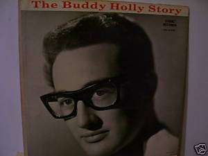 BUDDY HOLLY THE BUDDY HOLLY STORY VINYL LP  