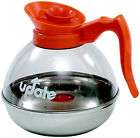 64 oz. Coffee Decanter with Stainless Steel Bottom Decaf