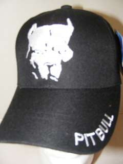 PIT BULL PITBULL black velcro closure CAMO HAT CAP  