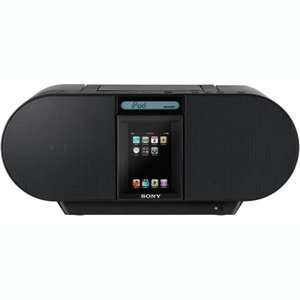  Sony iPod Compatible Boombox in Black Electronics