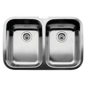  Blanco 440207 32 S. Steel Equal Double Bowl Sink