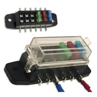 Auxiliary Automotive Fuse Box   Add 6 Fused Circuits for Stereo, Amp 