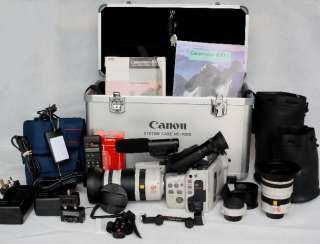 CANON CANOVISION EX1 COMPLETE KIT INCLUDING CUSTOM CASE HOME USE ONLY 