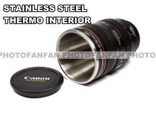 Coffee Cup Mug Canon Lens 11 EF 24 105mm Thermos DC58  