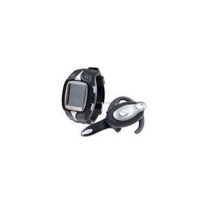   inch LCD Triband Cell Phone + MP4 Wrist Watch with Bluetooth Headset