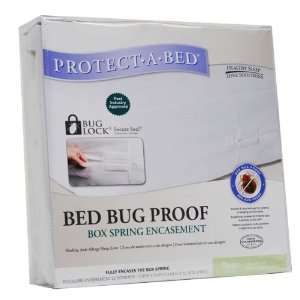 Full Bed Bug Proof Box Spring Cover Encasement By Protect 