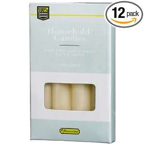   Inch x5 Inch) Candles, 4 Count Boxes (Pack of 12) Health & Personal